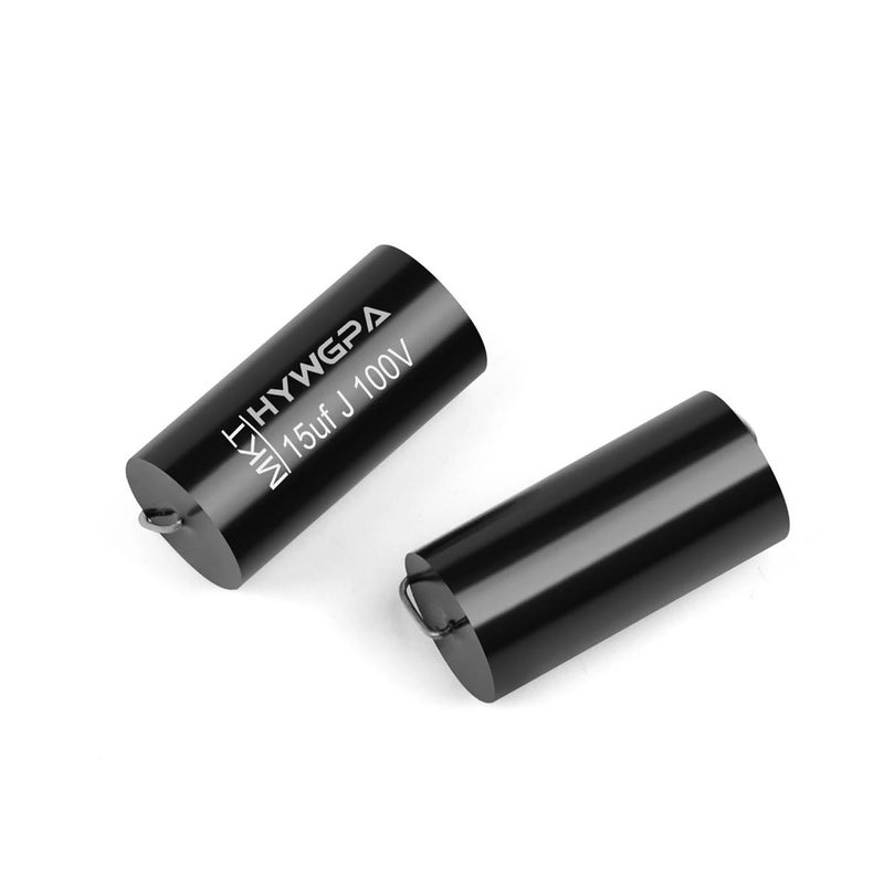 2Pcs MPT MKP Capacitor 250V 15 0UF Axial Audio Crossover Coupling Frequency Divider - Image 1